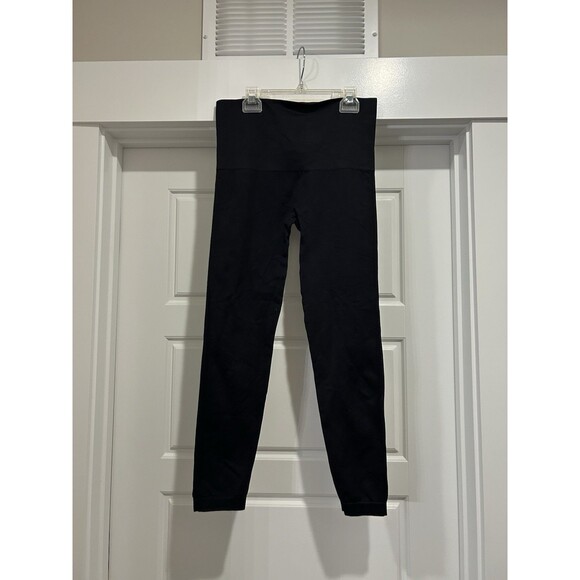 SPANX Pants - Spanx Look At Me Now Seamless Leggings Yoga Pants Black XL Shaping Slimming